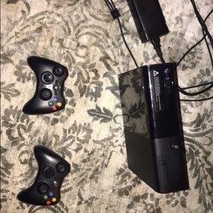 Xbox 360 with 2 games